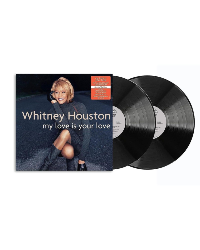 Whitney Houston My Love Is Your Love Vinyl Record $11.11 Vinyl