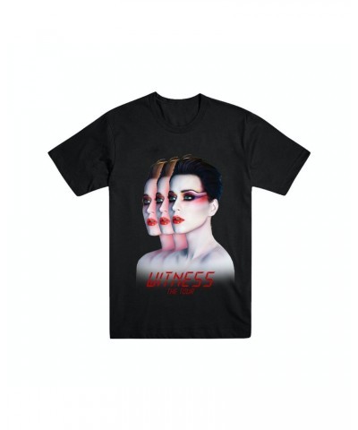 Katy Perry Tour Triptych Black Dateback T-shirt $7.58 Shirts