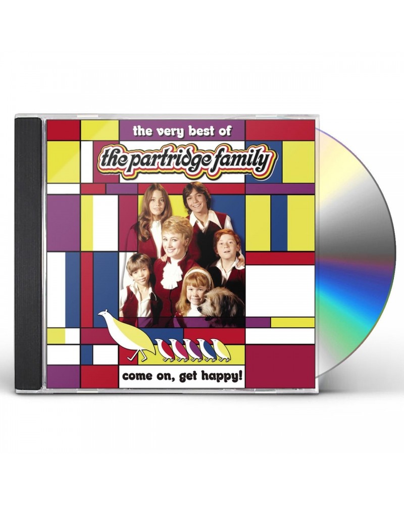 The Partridge Family COME ON GET HAPPY: VERY BEST OF CD $15.19 CD