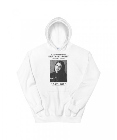 DeathbyRomy Obituary Hoodie $6.62 Sweatshirts