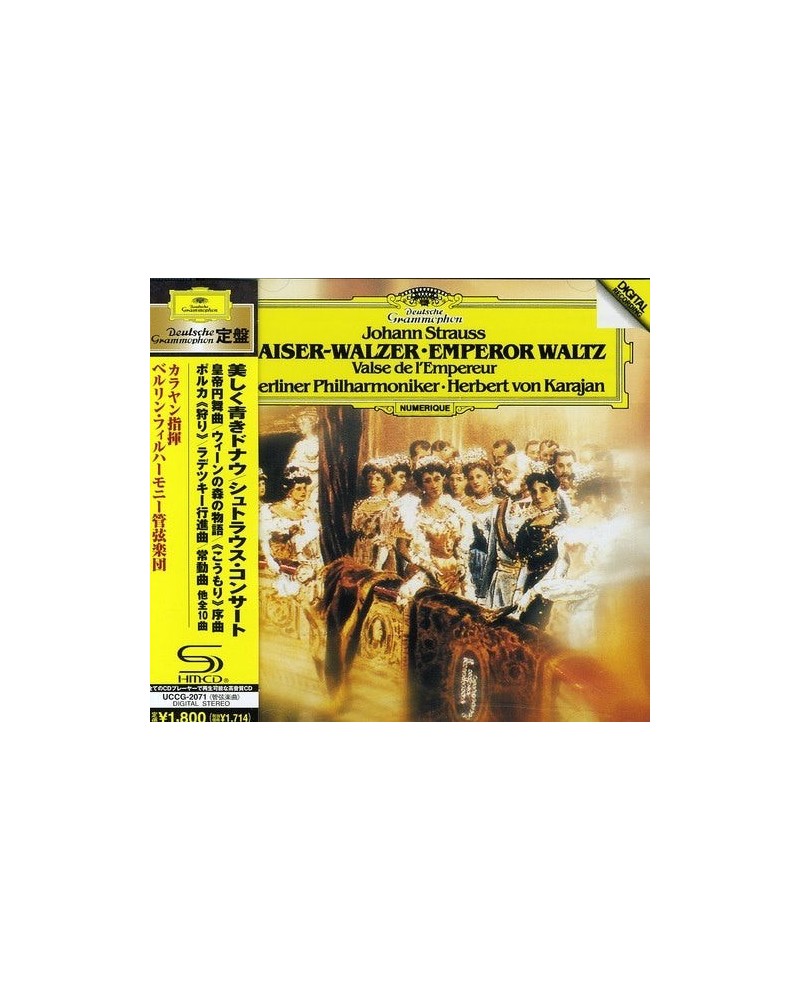 Herbert von Karajan STRAUSS CONCERT CD $9.40 CD