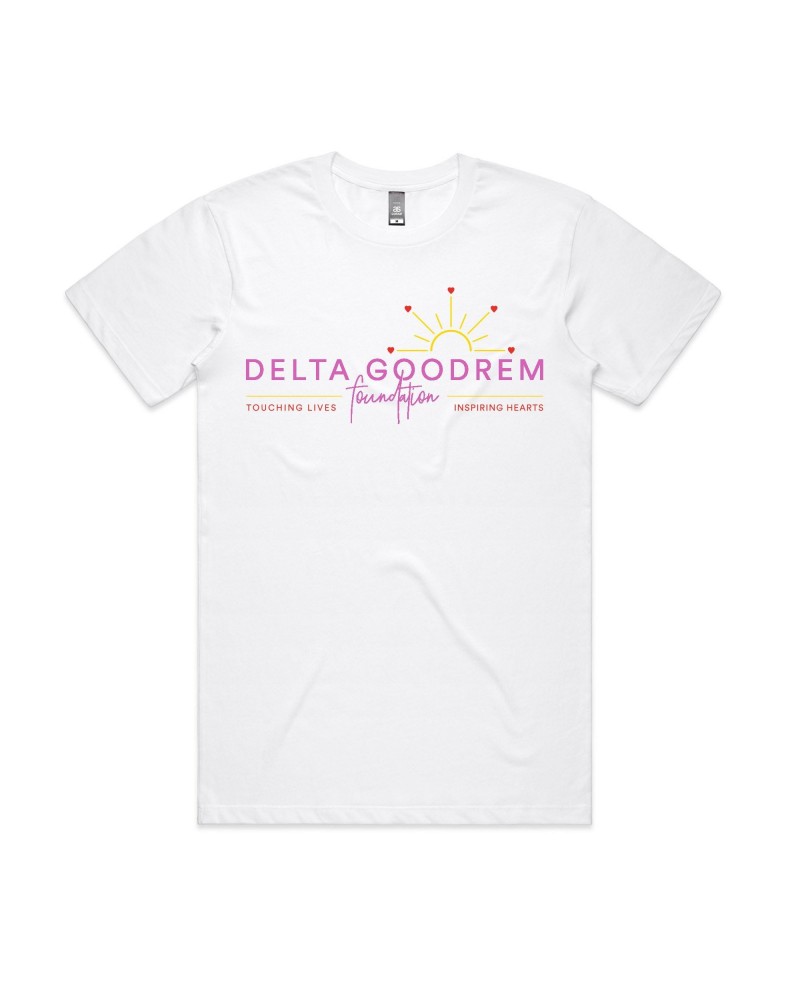 Delta Goodrem Foundation White Tee $12.21 Shirts