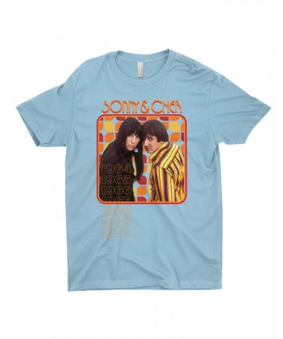 Sonny & Cher T-Shirt | Retro 1964-1970 Image Shirt $9.65 Shirts