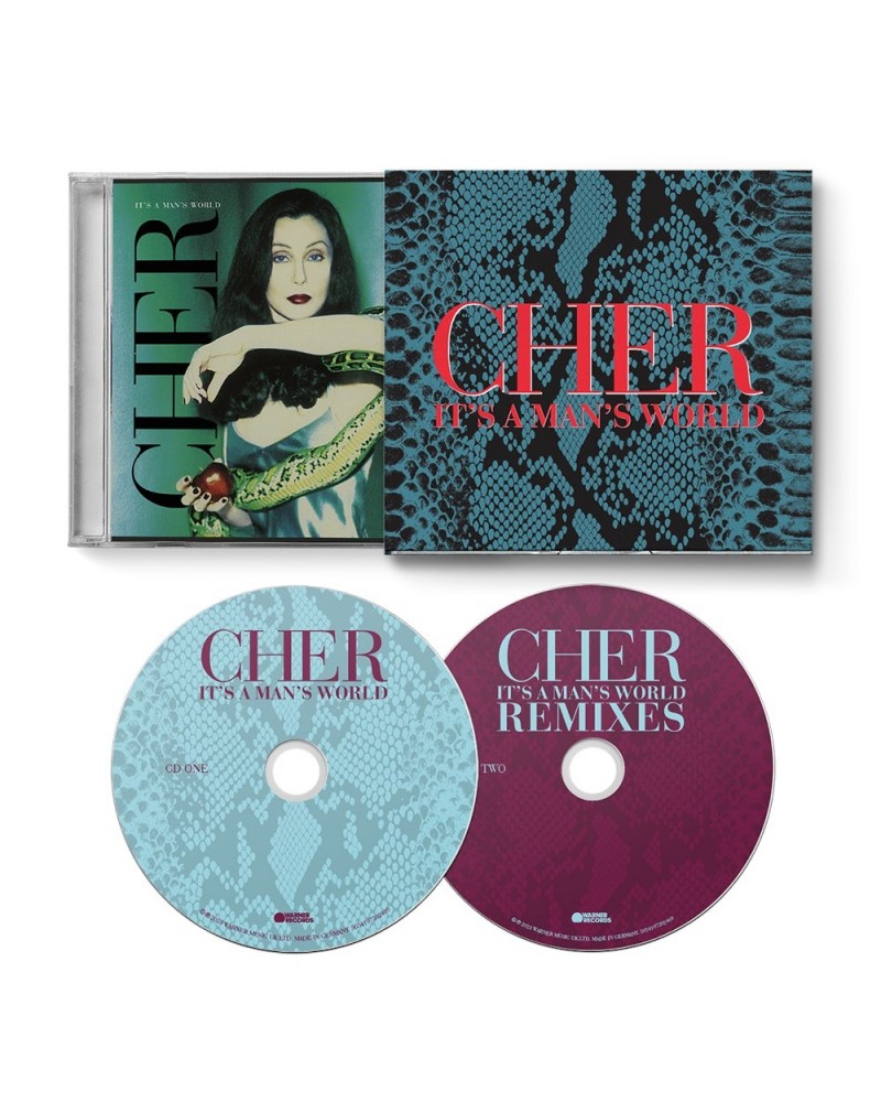 Cher IT'S A MAN'S WORLD (DELUXE EDITION) CD $8.40 CD