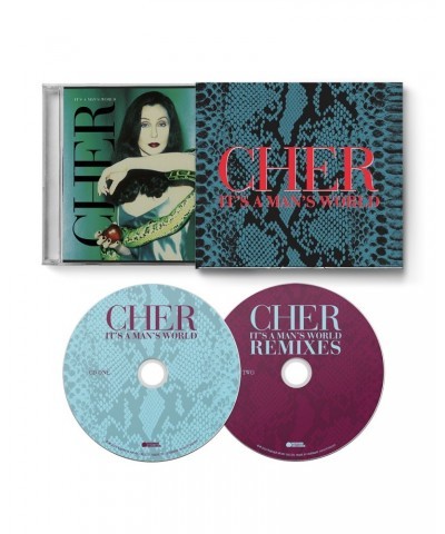 Cher IT'S A MAN'S WORLD (DELUXE EDITION) CD $8.40 CD