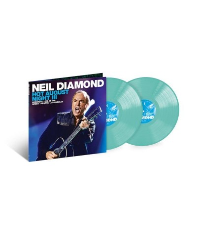 Neil Diamond HOT AUGUST NIGHT III (SEA GLASS VINYL/2LP) Vinyl Record $12.32 Vinyl