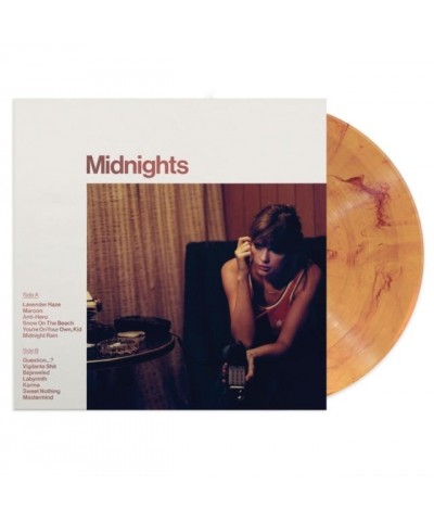 Taylor Swift LP Vinyl Record - Midnights (Blood Moon) $10.79 Vinyl