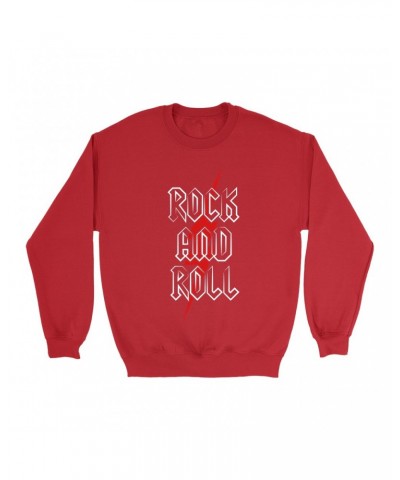 Music Life Sweatshirt | Rock n' Roll Bolt Sweatshirt $9.40 Sweatshirts