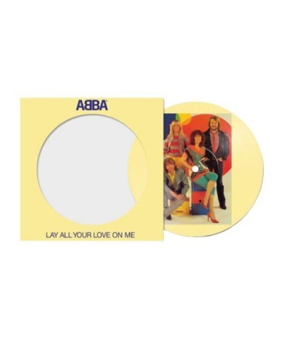 ABBA Lay All You Love On Me (7" Picture Disc) $4.86 Vinyl