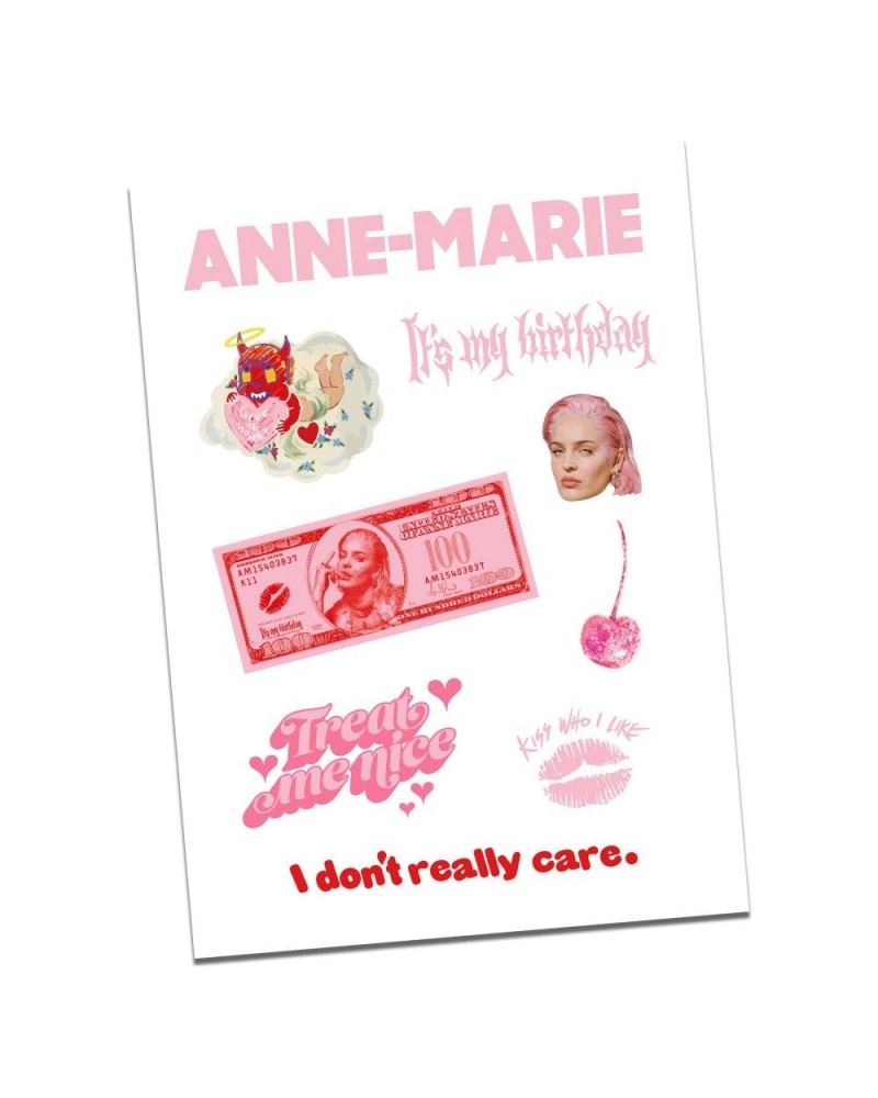 Anne-Marie Birthday Sticker Set $20.11 Accessories