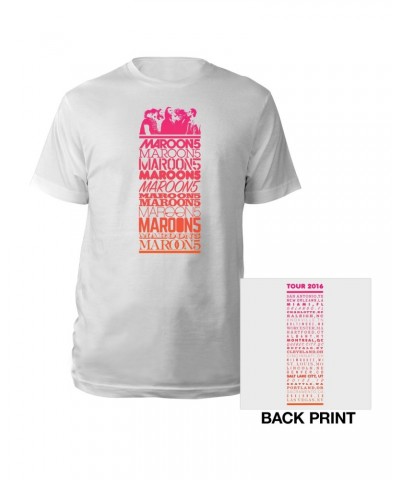 Maroon 5 North American Tour Tee $8.79 Shirts