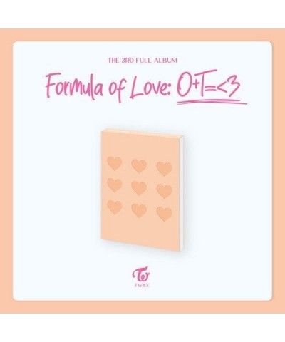 TWICE FORMULA OF LOVE: O+T 3 (FULL OF LOVE VER.) CD $7.79 CD