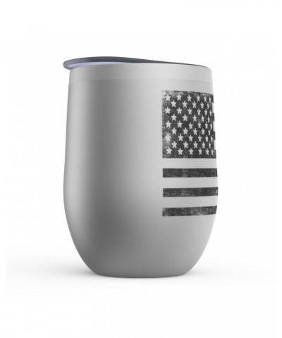 Music Life Wine Tumbler | Flag Guitar Stemless Wine Tumbler $8.38 Drinkware