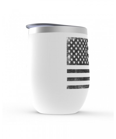 Music Life Wine Tumbler | Flag Guitar Stemless Wine Tumbler $8.38 Drinkware