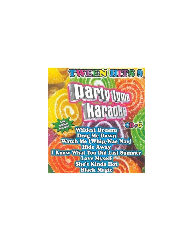 Party Tyme Karaoke Tween Hits 9 (8+8-song CD+G) CD $18.10 CD