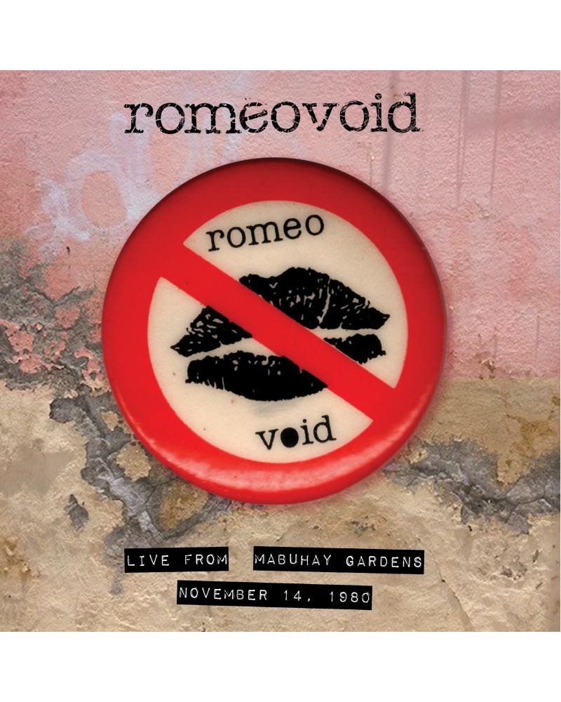 Romeo Void Live From The Mabuhay Gardens November CD $20.25 CD