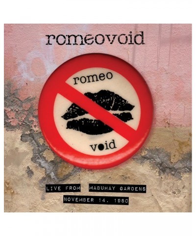 Romeo Void Live From The Mabuhay Gardens November CD $20.25 CD