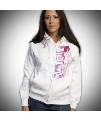 Whitney Houston Silhouette Zip Hoodie $9.68 Sweatshirts