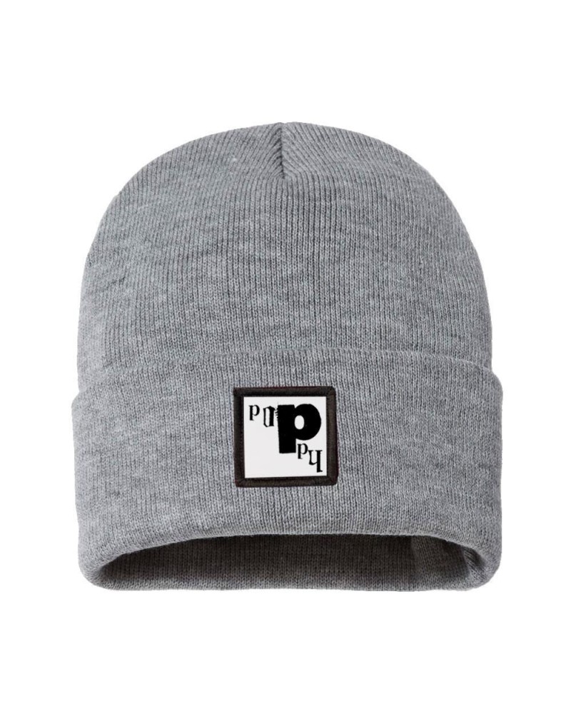 Poppy Heather Grey Logo Beanie $5.25 Hats