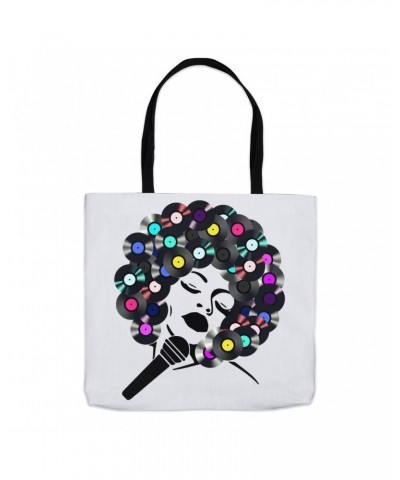 Music Life Tote Bag | The Soul Of Vinyl Tote $12.99 Bags