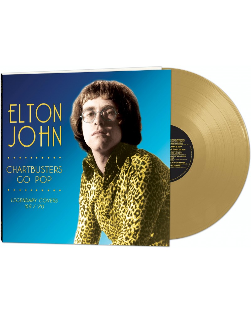 Elton John Chartbusters Go Pop Legendary Covers ' Vinyl Record $12.59 Vinyl