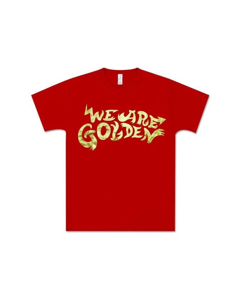 MIKA Red Golden Foil Tee $11.84 Shirts