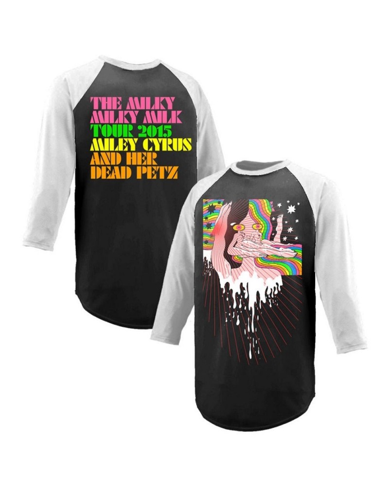 Miley Cyrus Milky Milk Raglan $4.75 Shirts