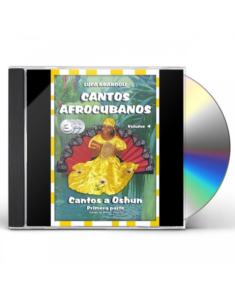 Luca Brandoli CANTOS AFROCUBANOS 4 CANTOS A OSHUN PRIMERA PARTE CD $7.50 CD