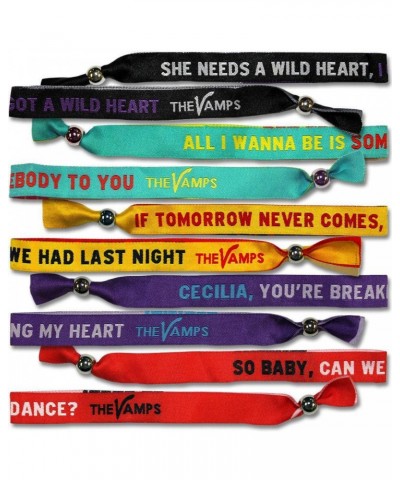 The Vamps Lyric Wristband Set $19.35 Accessories