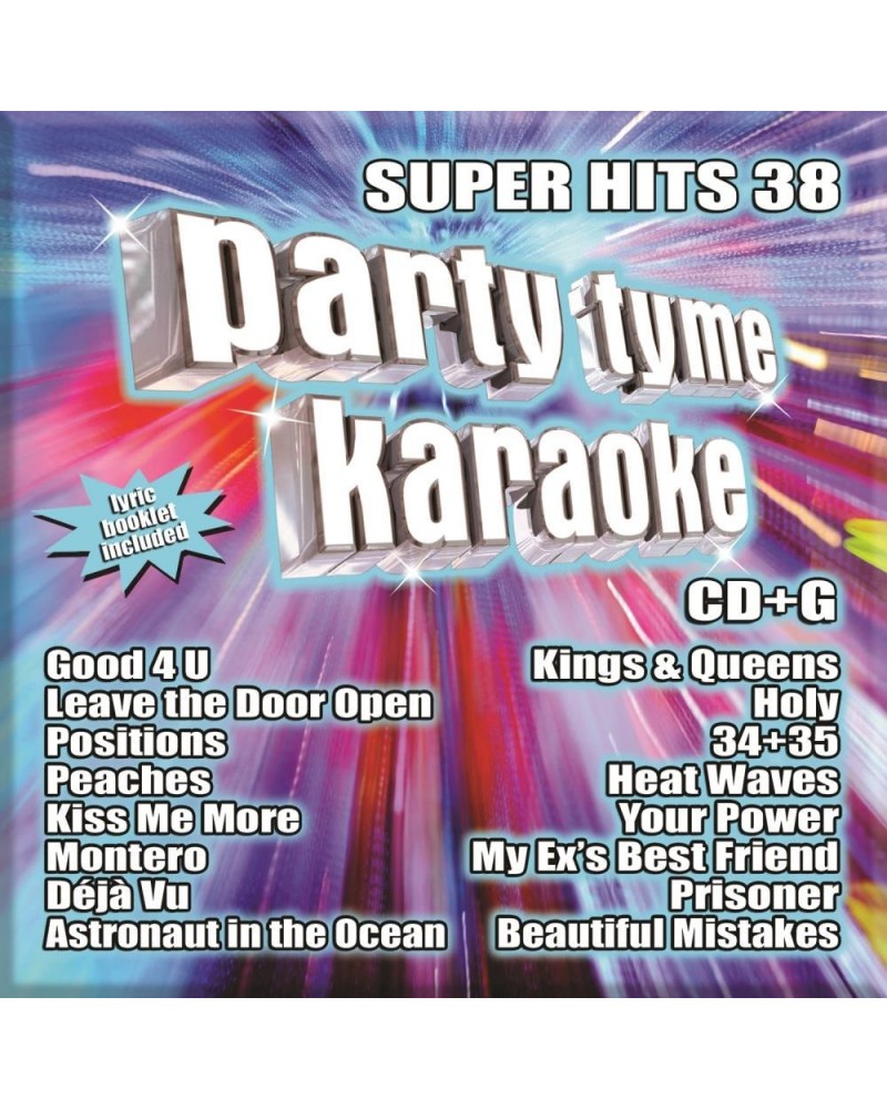 Party Tyme Karaoke SUPER HITS 38 CD $12.29 CD