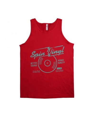 Music Life Unisex Tank Top | Spin Vinyl Shirt $12.07 Shirts