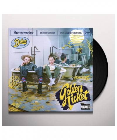 Brasstracks Golden Ticket (2 LP) (Deluxe Edition) Vinyl Record $8.18 Vinyl