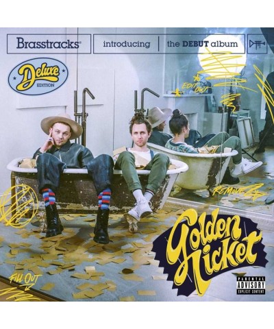 Brasstracks Golden Ticket (2 LP) (Deluxe Edition) Vinyl Record $8.18 Vinyl