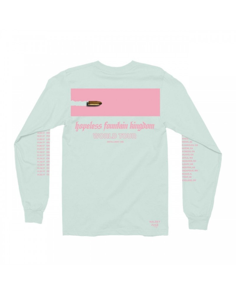 Halsey Mint/Pink Tour Long Sleeve $8.39 Shirts