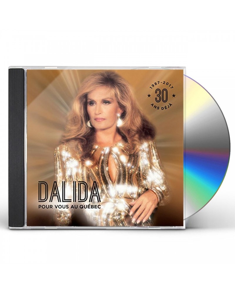 Dalida POUR VOUS AU QUEBEC CD $16.44 CD