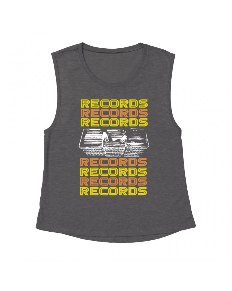 Music Life Muscle Tank | Milk Crate Digger Tank Top $8.46 Shirts