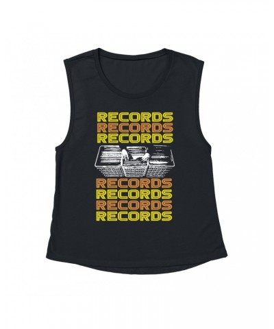 Music Life Muscle Tank | Milk Crate Digger Tank Top $8.46 Shirts