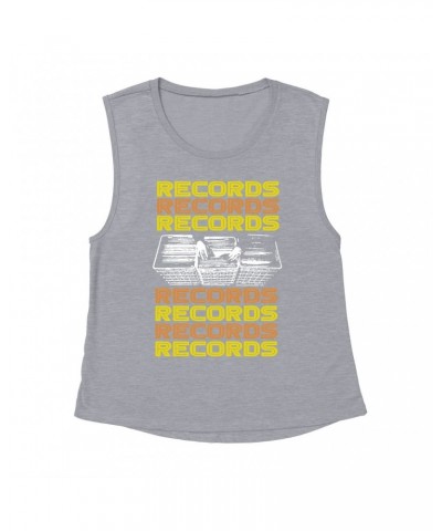 Music Life Muscle Tank | Milk Crate Digger Tank Top $8.46 Shirts