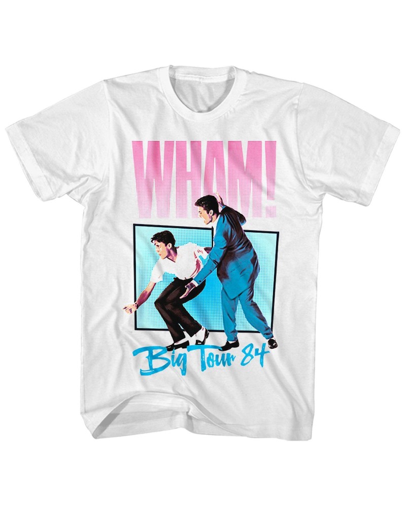 Wham! T-Shirt | Big Tour ’84 Shirt (Reissue) $8.69 Shirts